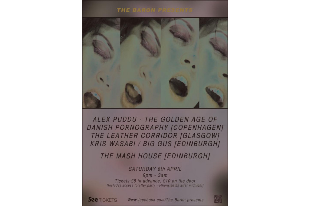 The Golden AGE OF DANISH PORNOGRAPHY LIVE IN EDINBURGH