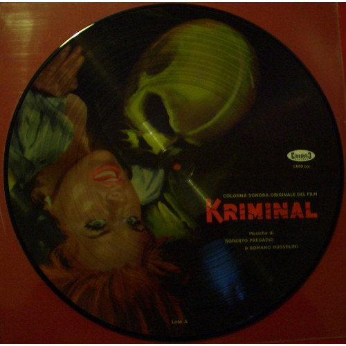 Roberto Pregadio & Romano Mussolini - Kriminal (Picture Disc) Roberto Pregadio & Romano Mussolini - Kriminal (Picture Disc)
