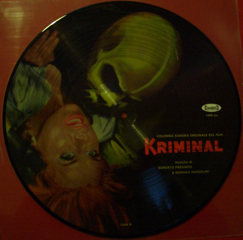 Roberto Pregadio & Romano Mussolini - Kriminal (Picture Disc)