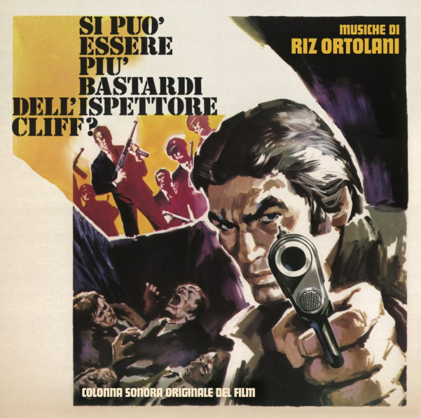 Riz Ortolani ‎– Si Può Essere Più Bastardi Dell'Ispettore Cliff? (Blue Movie Blackmail) 