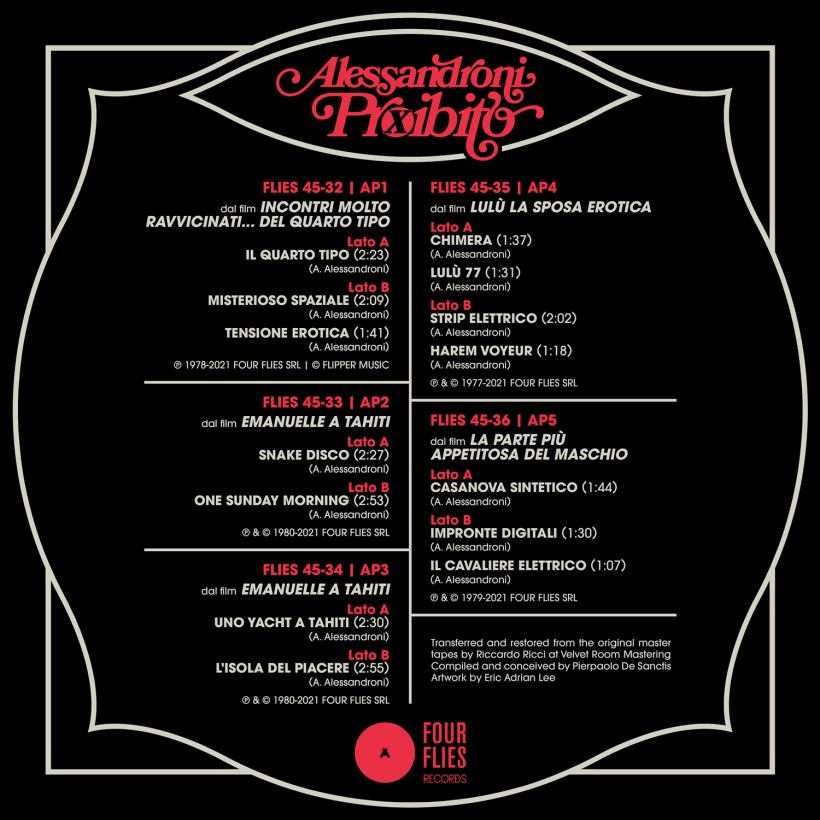 Alessandro Alessandroni – Alessandroni Proibito (Box Set)