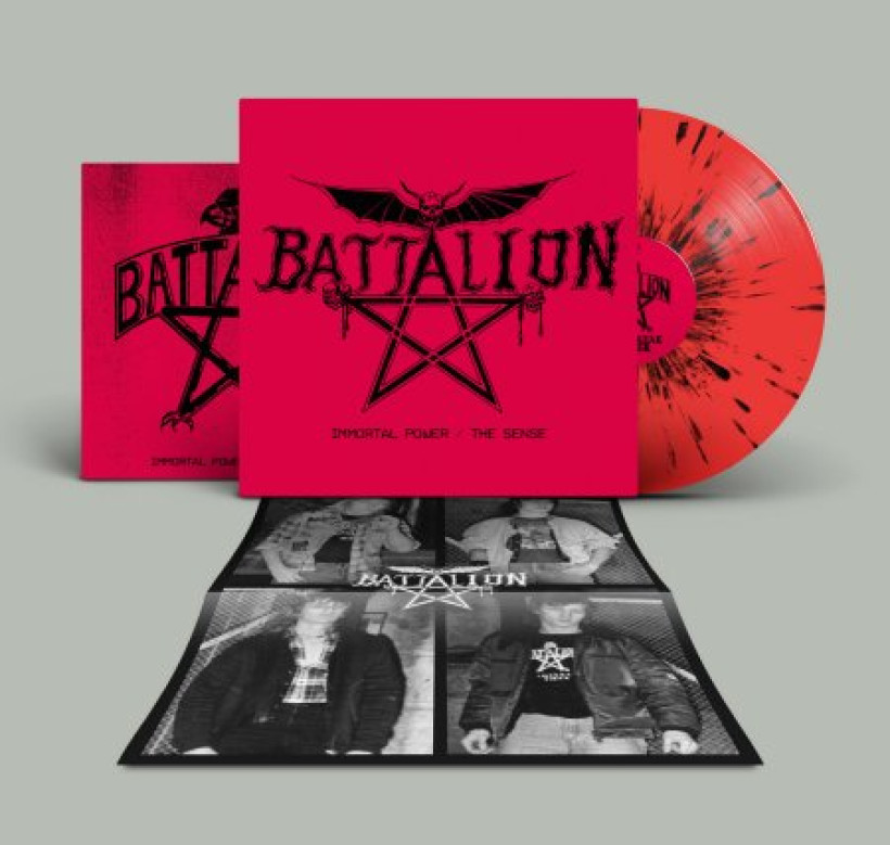 Battalion - Immortal power / The sense (Splatter Vinyl)