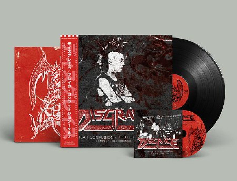 Disgrace - Break confusion – Complete Disgrace 1987 (Black Vinyl) 