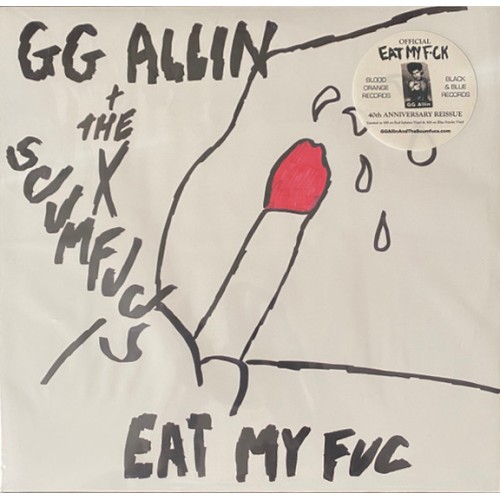 GG Allin & The Scumfucs – Eat My Fuc (Red/Black Vinyl)