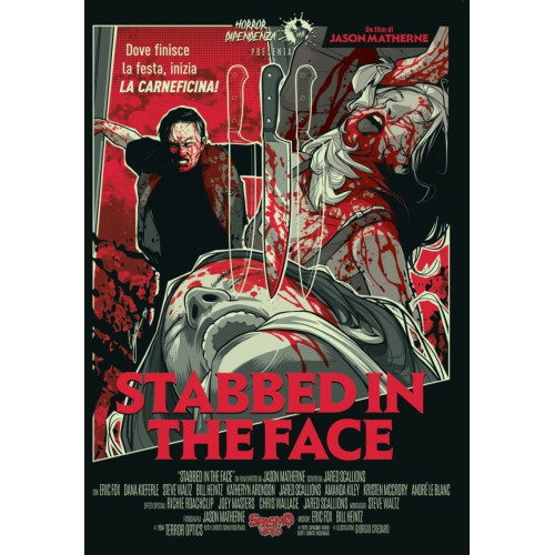Stabbed in the face Stabbed in the face