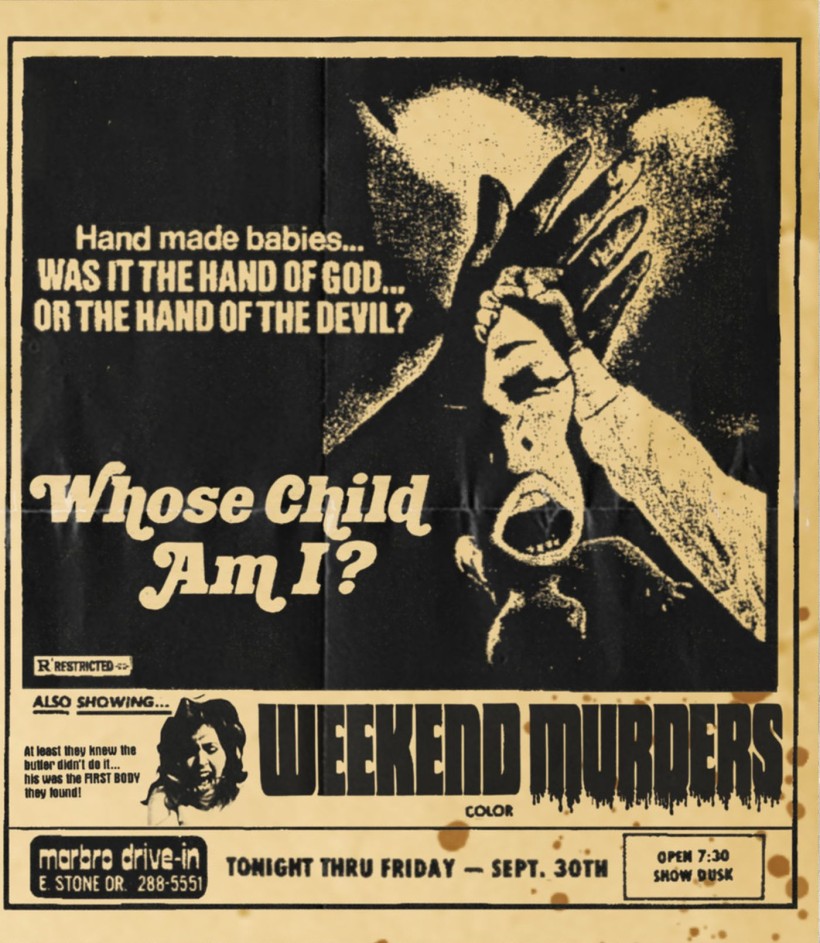 Whose Child Am I? + Weekend Murders