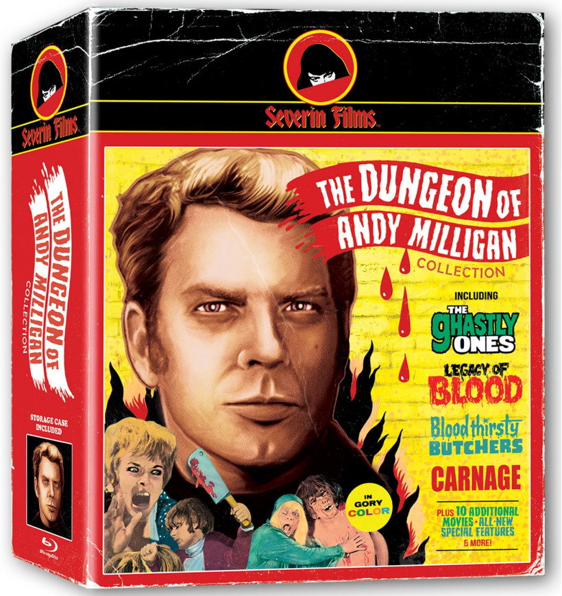 Dungeon of Andy Milligan Collection [9-Disc Blu-ray/CD Box Set]