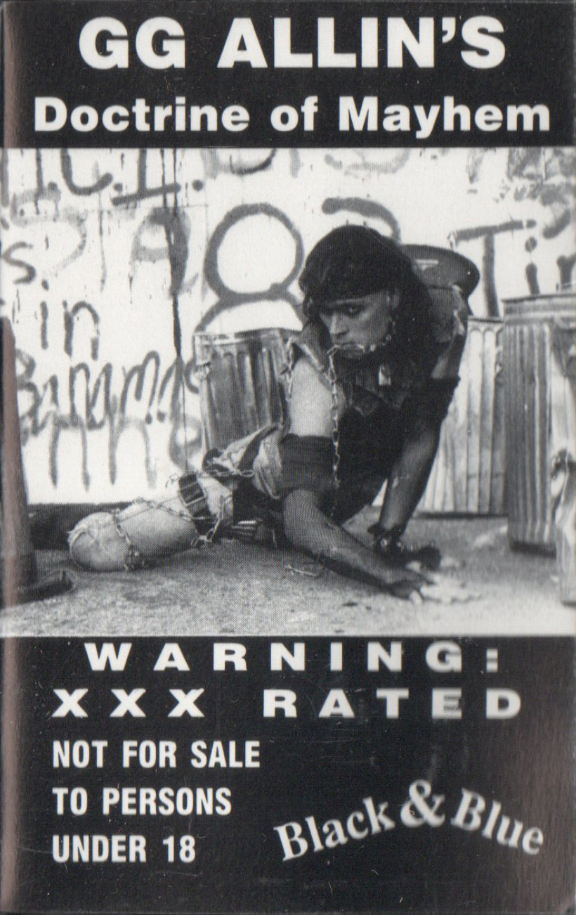 GG Allin's Doctrine Of Mayhem 
