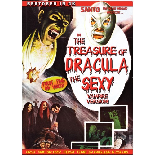 Santo In The Treasure Of Dracula: The Sexy Vampire 